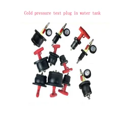 Car Water Tank Plug Rubber Plug Leak Test Press Rubber Pier Pipe Plug Leak Detection Tool Set Repair Intercooler Head