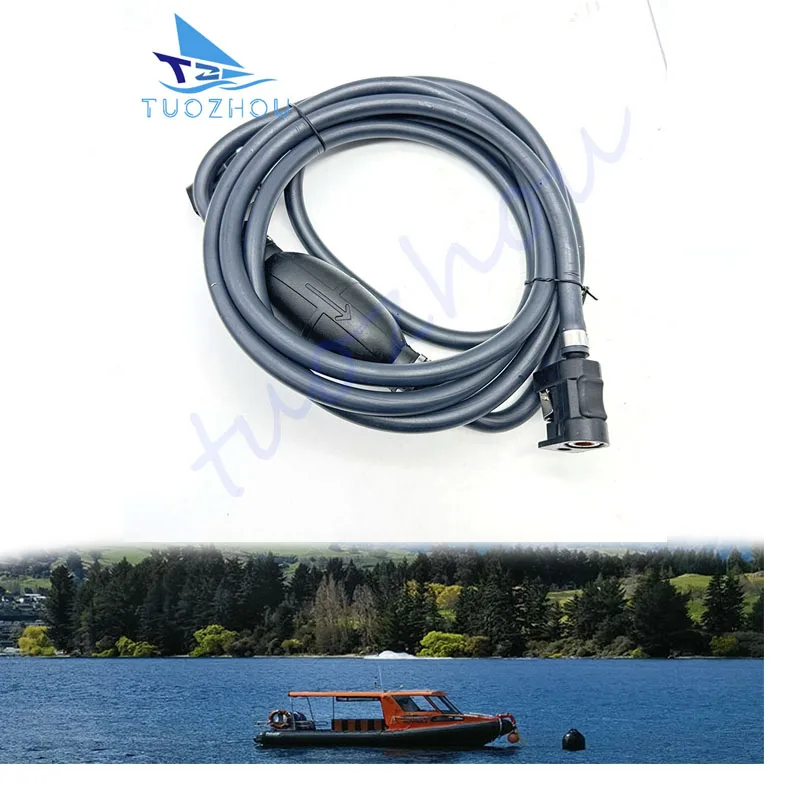

6Y1-24306-42 Rubber Fuel Line Hose For Yamaha Outboard Motors Parsun, Fuel Pipe Joint Comp 6Y1-24305-04 6Y2-24306-53