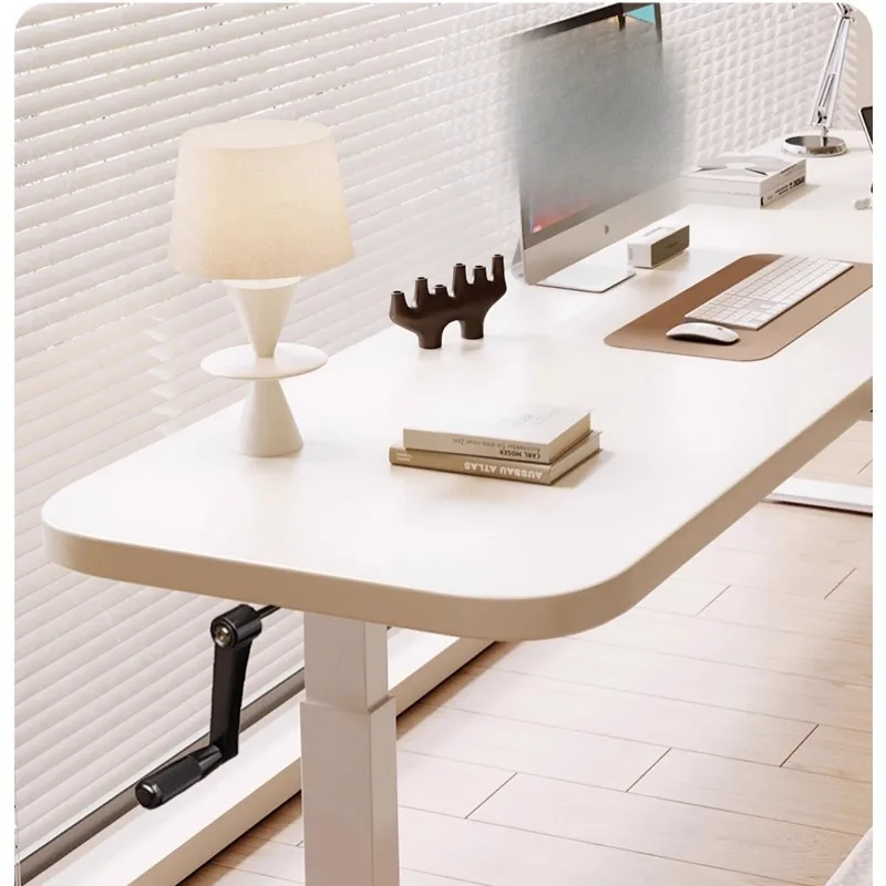 

Electric lifting table, hand-cranked workbench desk, office computer desk, bedroom household lifting table