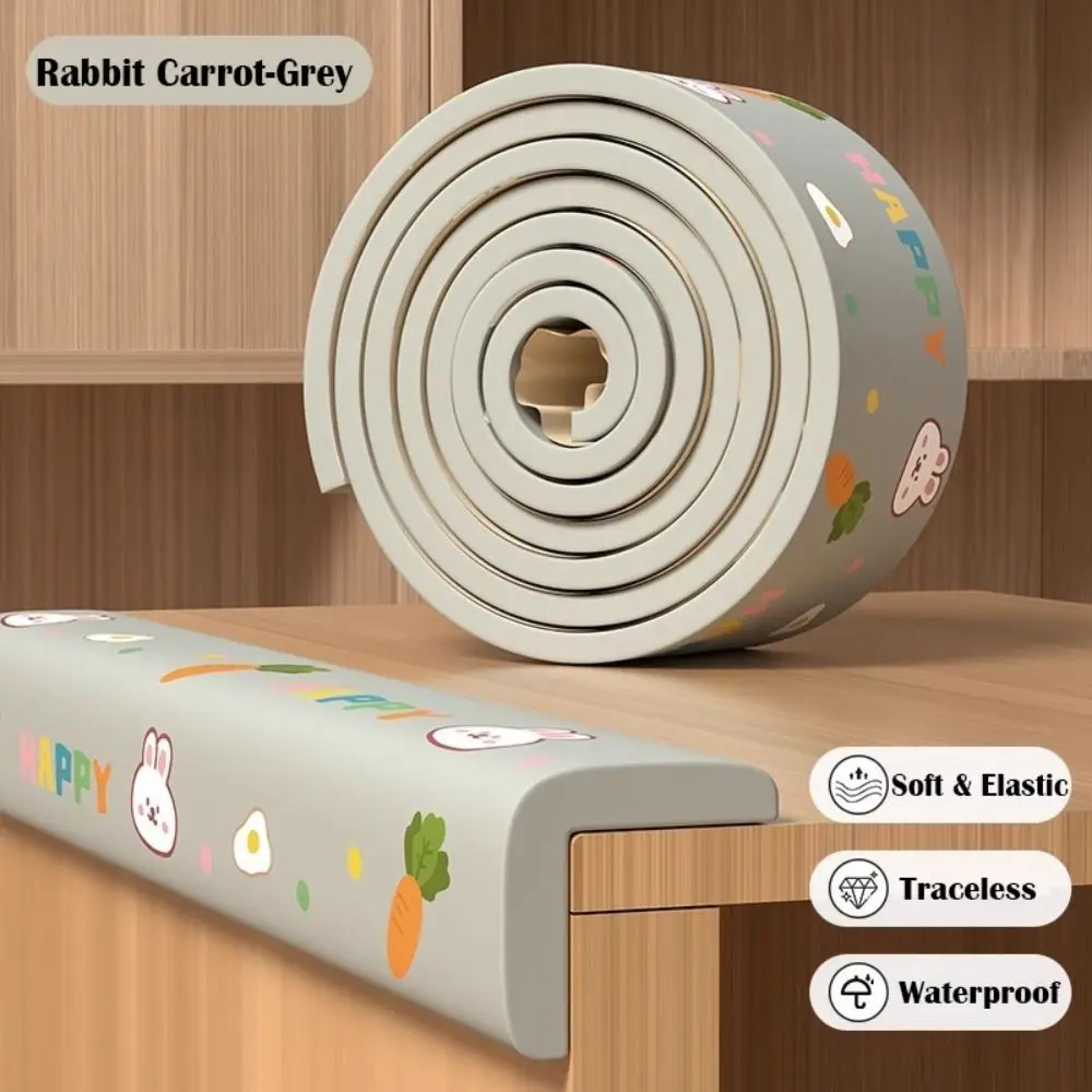 Window Sill Desk Edge Guard Strip Safety Self Adhesive Wall Corner Protector Thickend Elastic Anti Collision Cushion Children