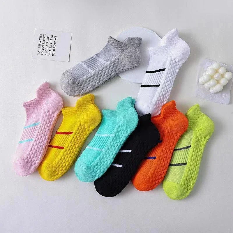 Men Women Running Socks Basketball Breathable Anti Slip Sport Cycling Walking Women Outdoor Sock Cotton Athletic No Sweat Sock