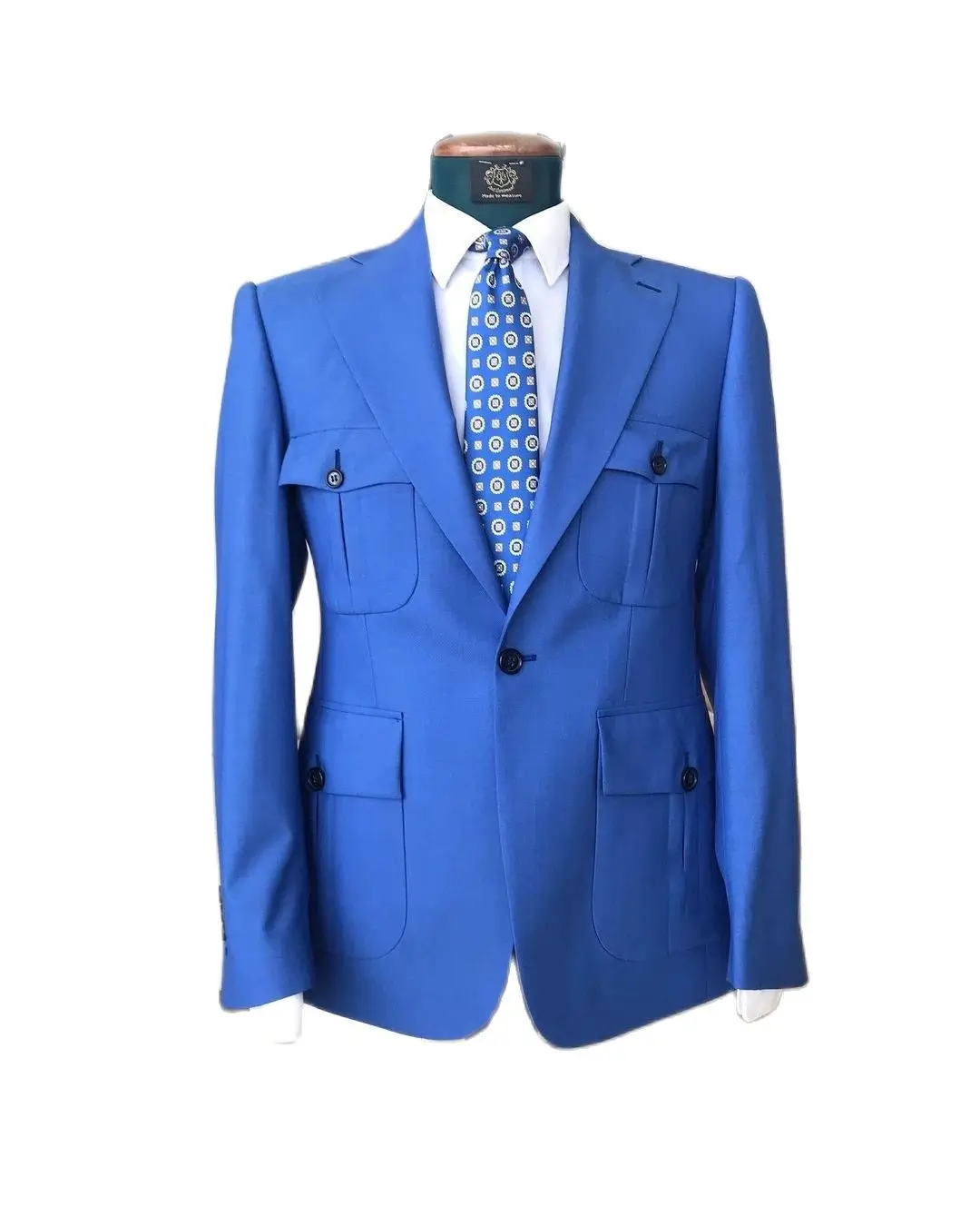 Coat Pants Latest Design Jacket Sets Blue Wedding Suits For Men 2 Pieces Outfits Slim Fit Tuxedo Groom Large Size Elegant Dress