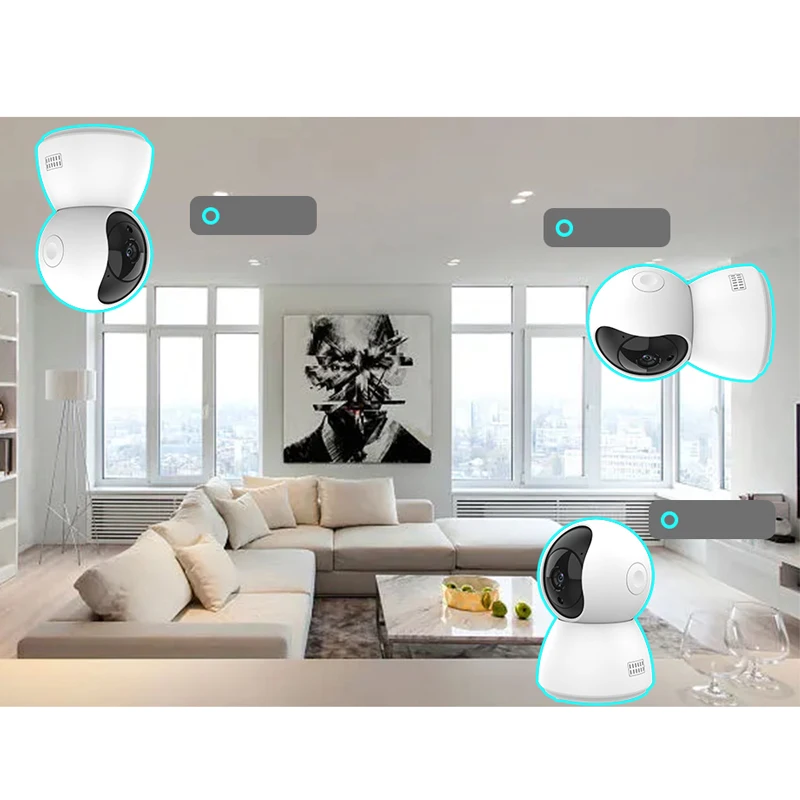 كاميرا Tuya 2MP الذكية للمراقبة IP كاميرا PTZ 2.4G واي فاي الصوت CCTV كاميرا مراقبة الطفل كروز مراقبة أمن الوطن في الأماكن المغلقة
