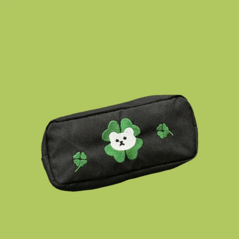 1Pcs Large Capacity Stationery Bag Cartoon Cute Cat Pencil Case Multi Functional Pen Bags Back To School Accessories Gift