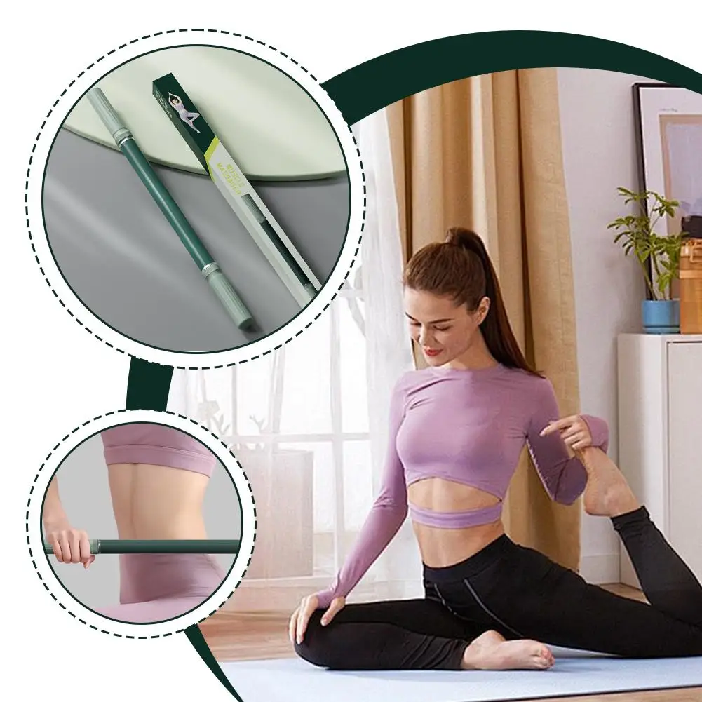Yoga Stick For Body Stretching Relaxation Tool Roller Ergonomic Training Device Fascia Relaxation Fitness For Sports Outdoors