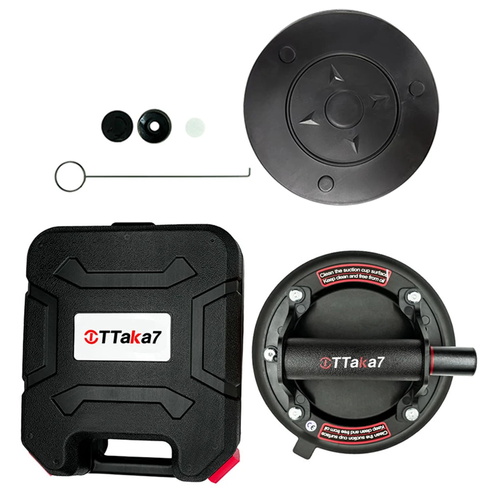

8-дюймовая сверхмощная вакуумная стеклянная присоска, пластиковая ручка, ручное стекло лифта, гранит, окно