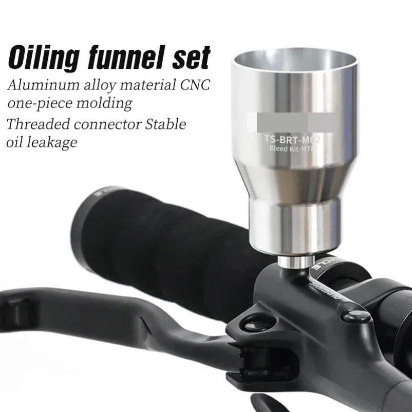 

MTB Bike Oil Funnel Tool Bike Hydraulic Disc Brake Deflation Repair Tool For Shimano Adapter Oil Injection Funnel Repair