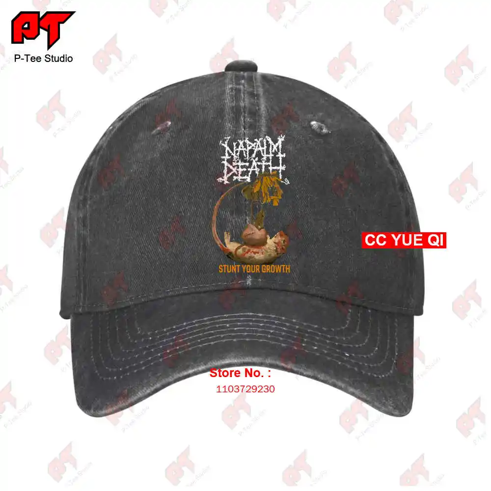 

Napalm Death 'Stunt Your Growth' Baseball Caps Truck Cap Q0HI