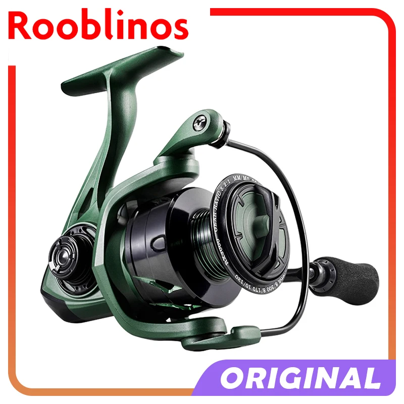 CG Sea Fishing Wheel Fishing Reel Spinning Reel 5.2:1 Black Red 10kg