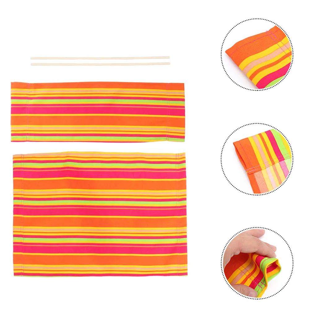 1Set Replaceable Director Chair Canvas Foldable Portable Outdoor Camping Chair Seat Cover Cloth Folding Chairs Cloths - view 5