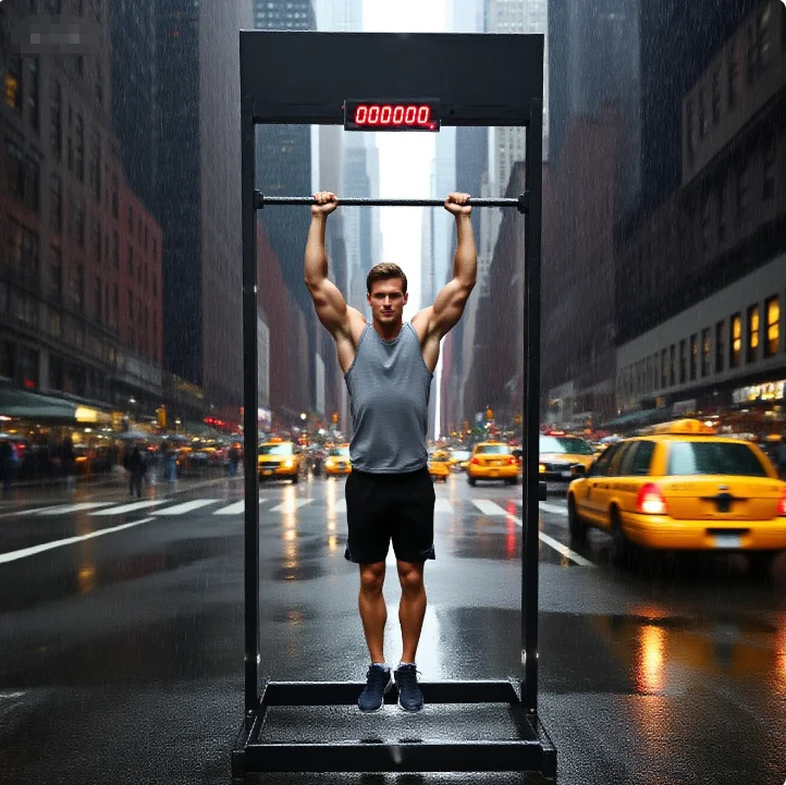 Horizontal Bar Challenge Timer Online 100 Seconds Celebrity Prop for Amusement Park Stall Activities 10 Seconds Horizontal Bar