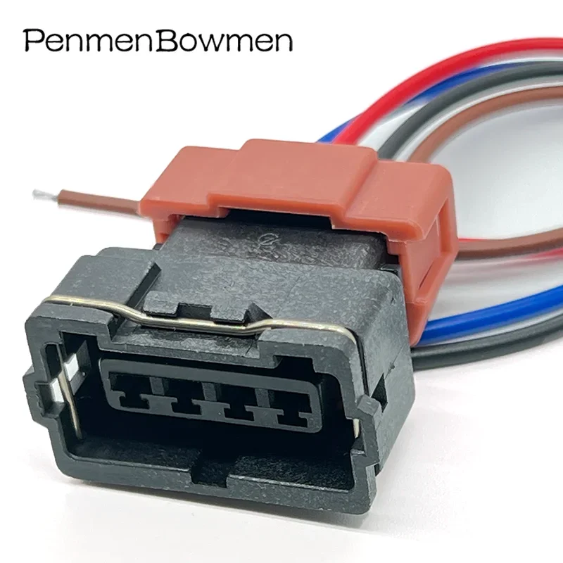 

1 Set 4 Pin Throttle Position Sensor Plug Waterproof Electronic Connector Wiring Harness For Mitsubishi PB185-04027 PB185-04326