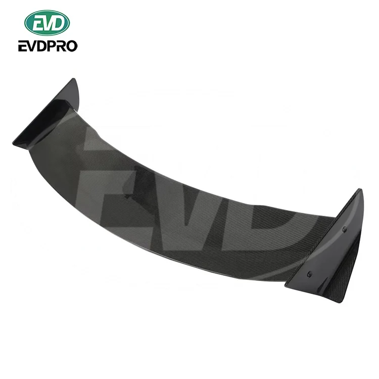 For Tesla Model 3 2016-2021 Gt Style Dry Carbon Fiber Rear Spoiler 2