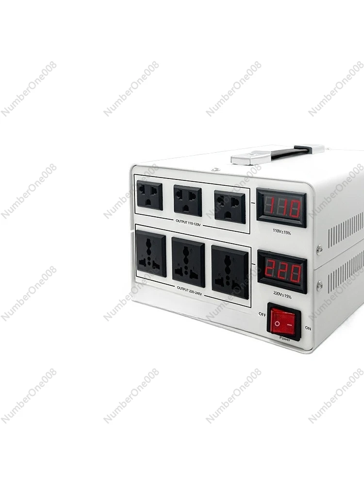 Heavy Duty Voltage Converter 110V to 220V 2000W Transformer for US Japan Taiwan Appliances