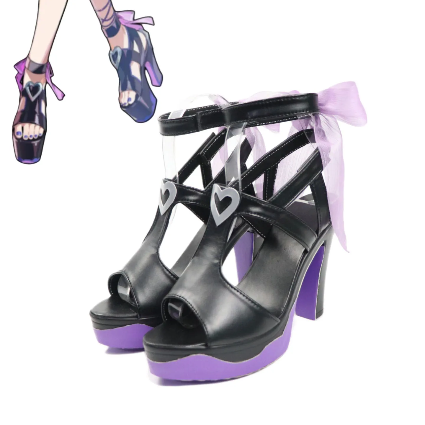 Anime Spiel Stiefel Vivian Banshee Zenless Zone Null Cosplay Schuhe Halloween Kostüm Zubehör Requisiten Made