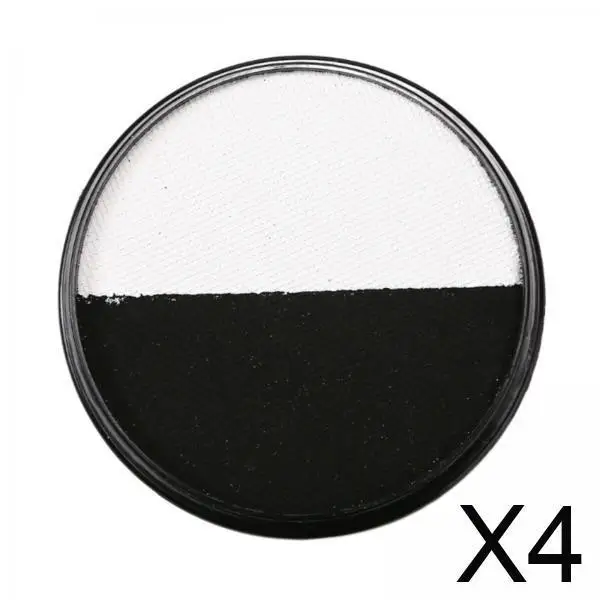 

Professional Artistic Face Body Paint Palette Two Colors Washable Makeup for Clubbing Festival Stage Events