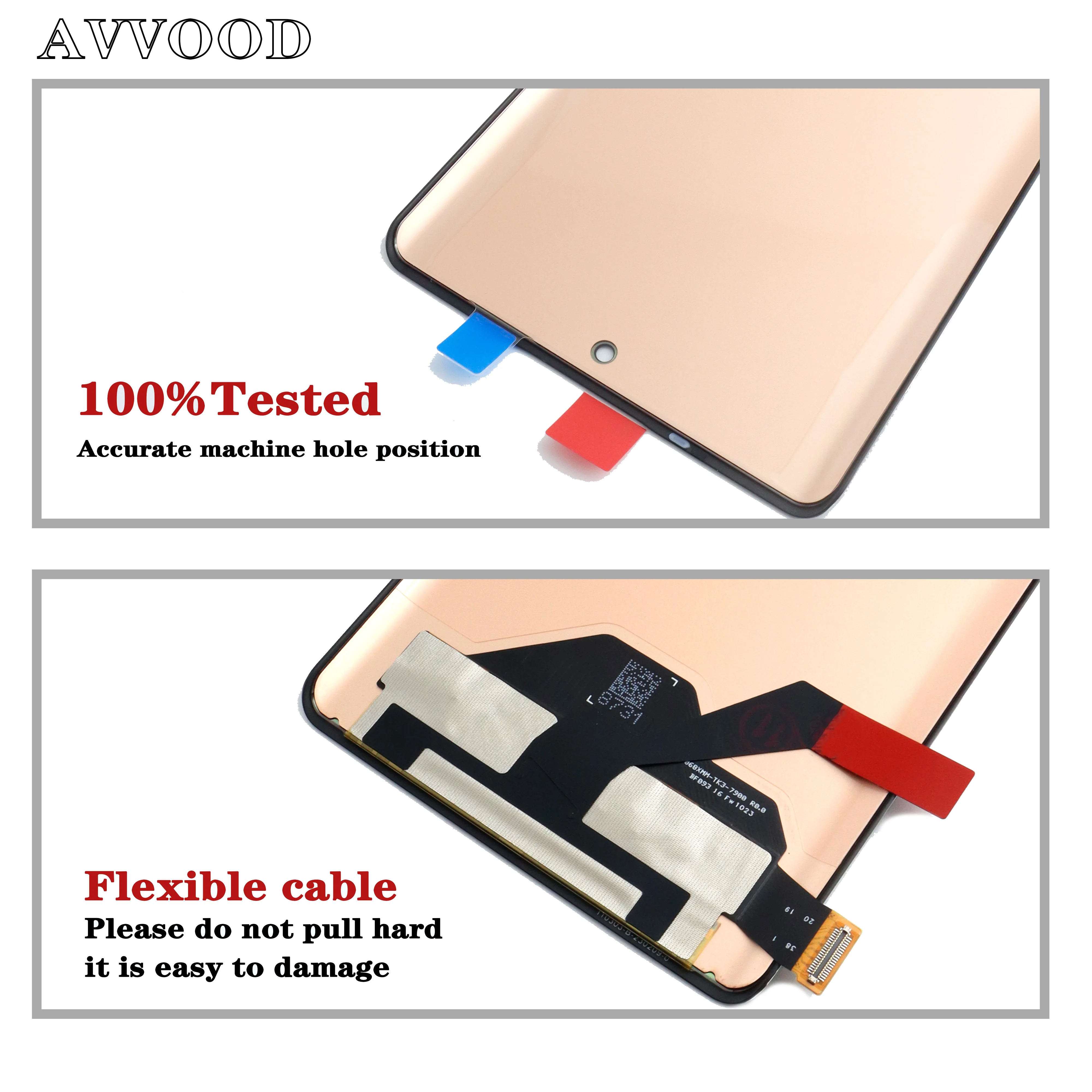 AMOLED For Infinix Tecno Phantom X2pro AD9 LCD Display Touch Screen Panel Digitizer For Phantom X2 pro Replacemen Assembly Parts