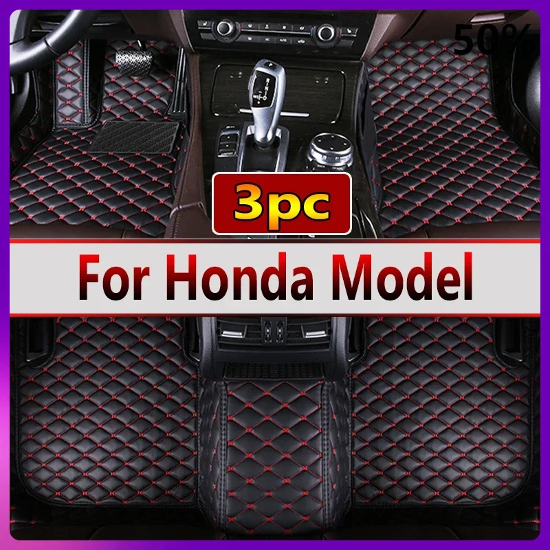 Car Floor Mats For Honda Accord Civic eNS1 Vezel CR-V Fit Spirior CRZ Insight City Odyssey HRV Car Accessories 2022 2023