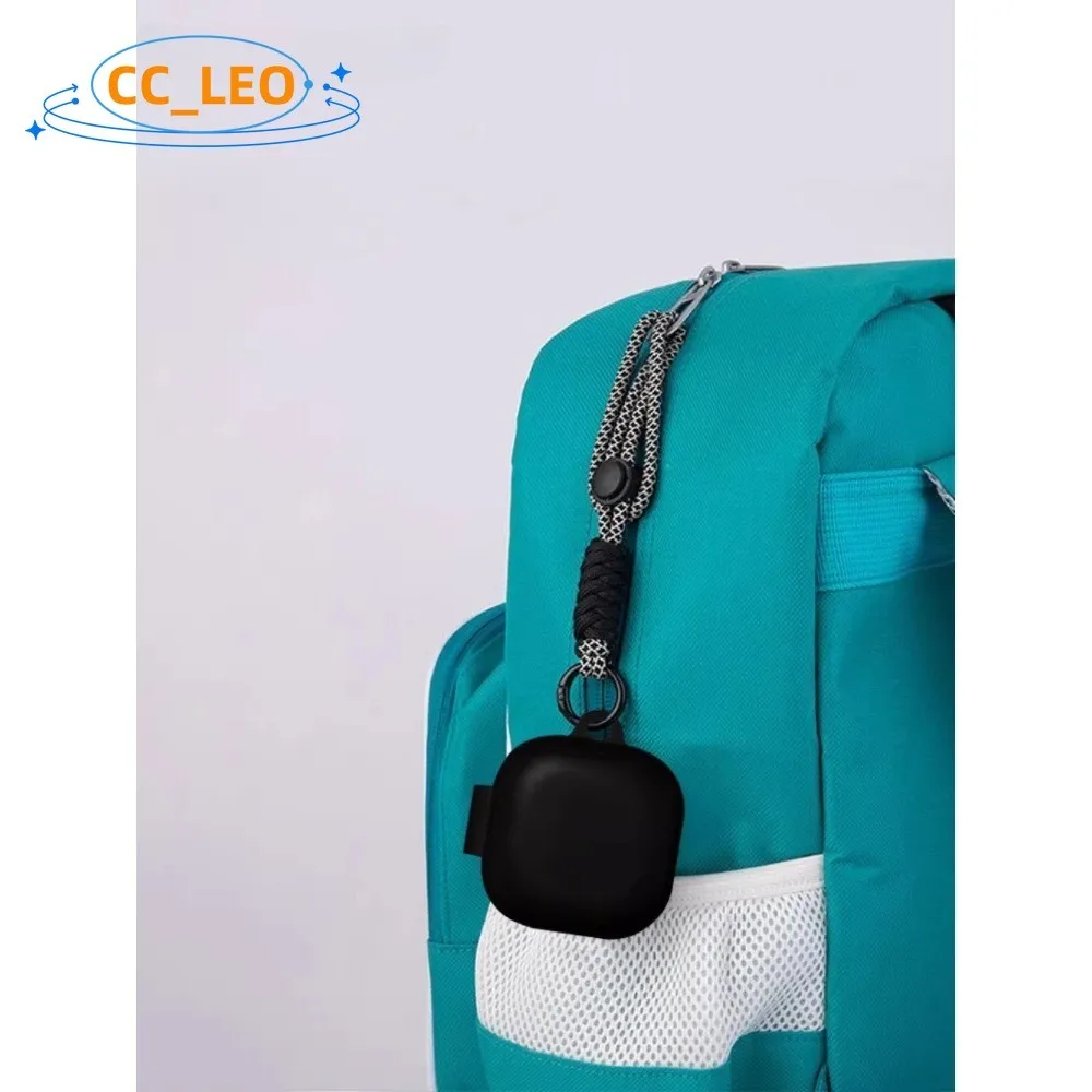 حافظة لهاتف سامسونج جالاكسي بادز كور جالاكسي بادز FE حافظة ناعمة من السيليكون بحبل نايلون سامسونج جالاكسي Buds2 Pro حافظة واقية #6