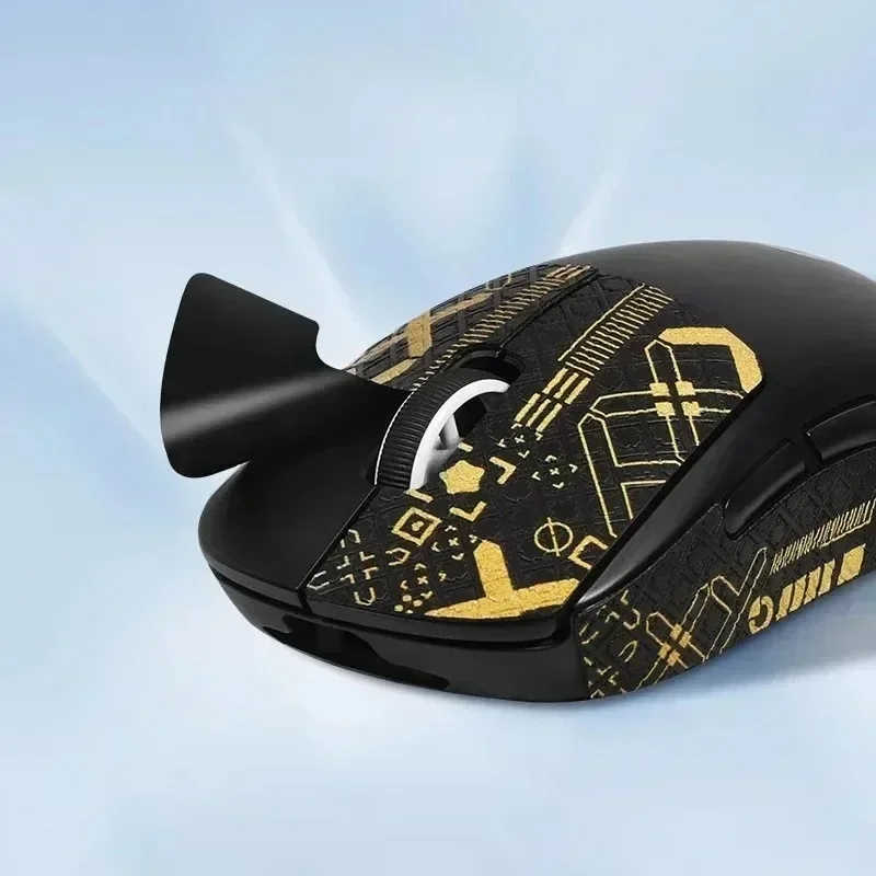Non-Slip Sweat-Absorbing Grip Tape For Logitech G Pro X Superlight - Handmade Mouse Skate Sticker Replacement Accessory。