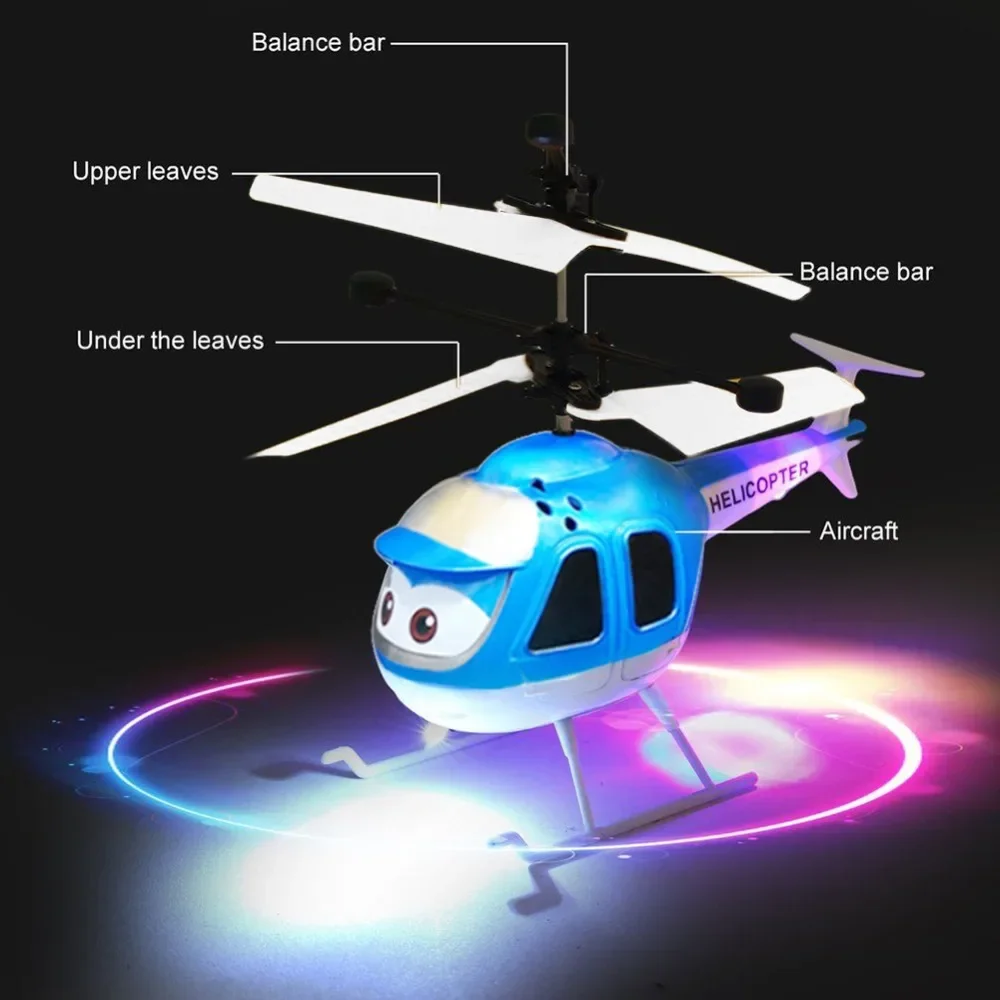 Vendita calda Mini sensore a infrarossi elicottero aereo 3D giroscopio elicottero elettrico Micro elicottero giocattolo di compleanno regalo per bambino #257747