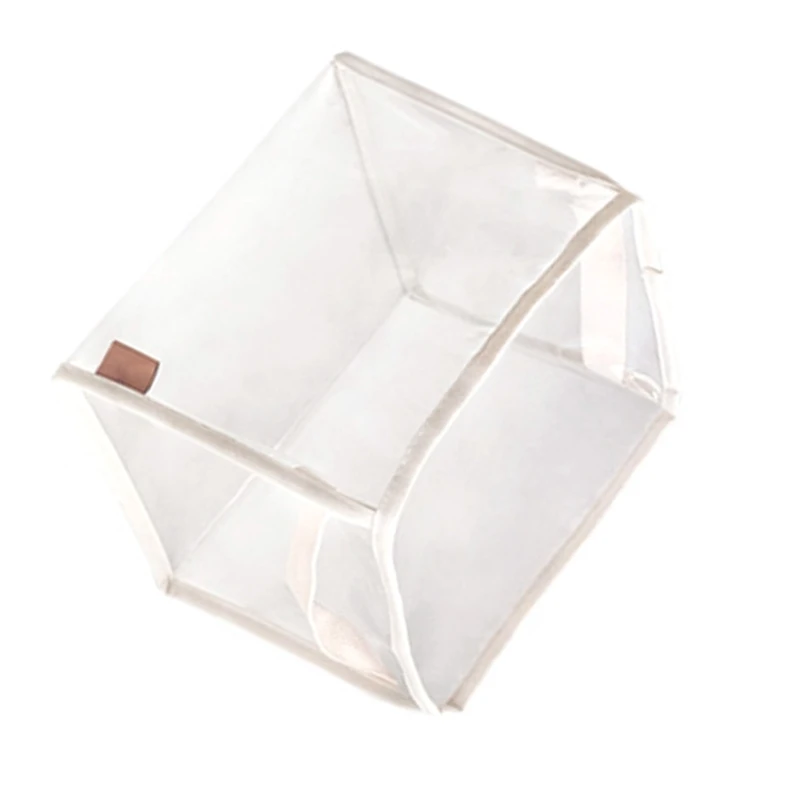 Cestino portaoggetti multiuso trasparente per giocattoli Contenitore pieghevole Custodia portatile perfetta per sale giochi