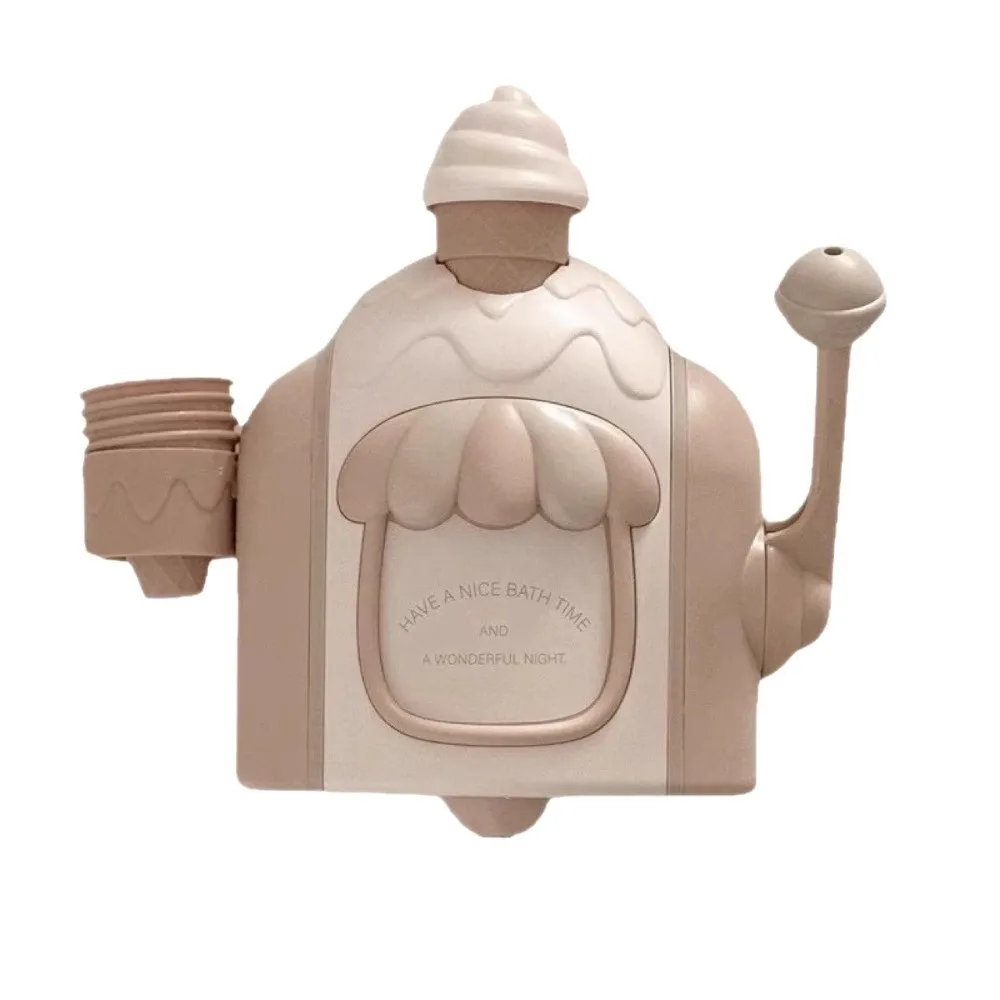 버블 장난감 목욕 버블 아이스크림 메이커 유아 목욕 강력한 흡입 버블 폼 놀이 기계 아이스크림 폼 기계 목욕 시간