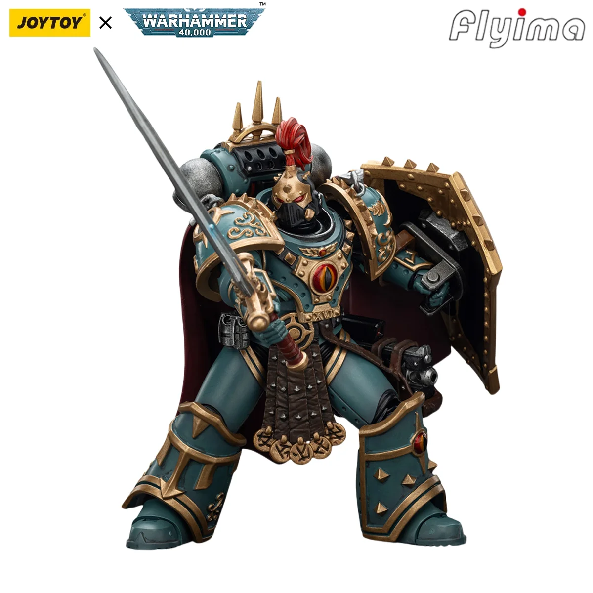 

[Pre-order]JOYTOY Warhammer 40K 1/18 Action Figure Sons of Horus 'Little’ Horus Aximand,Captain of the 5th Compa Anime Model
