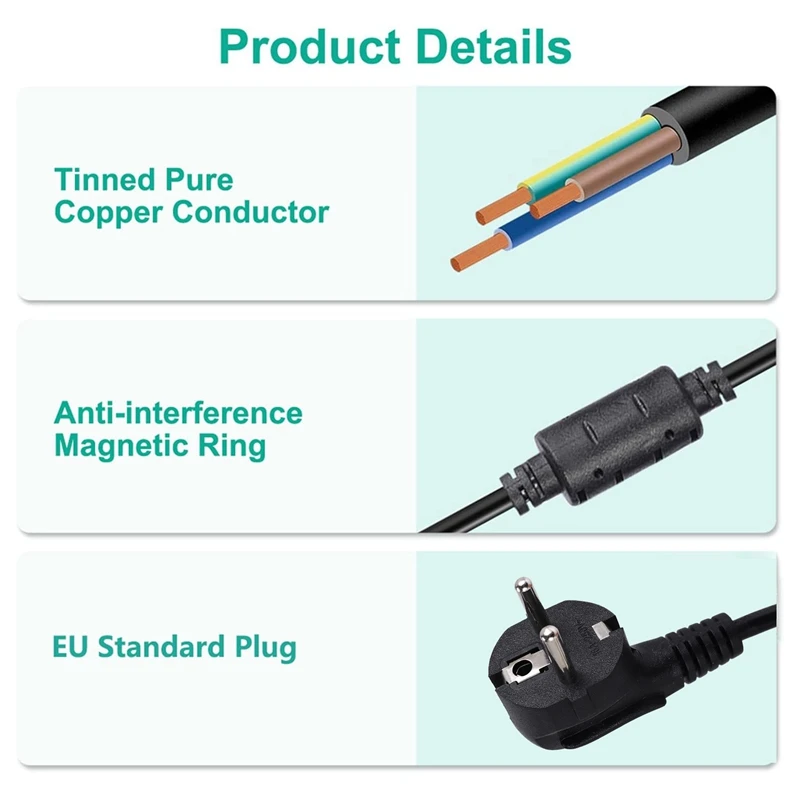 Imagem -05 - Adaptador de Alimentação Universal Adaptador de Alimentação Ajustável ac para dc eu Plug 5a 120w 3v24v