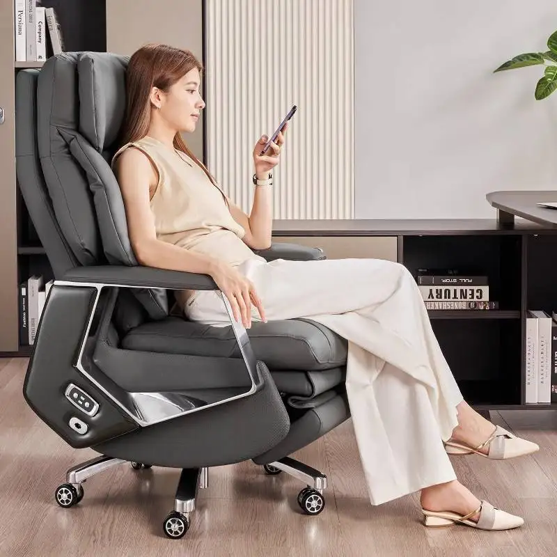

Black Adjustable Office Chair Ergonomic Cushion Design Pliable Office Chair Recliner Recliner Sillas De Oficina Furniture