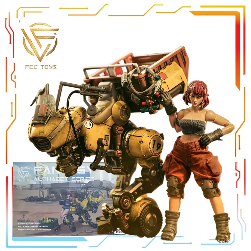 Fogtoys Original 1/12 Movable Figurine Series Fantasia Anime Action Figure Assembly Model Toys Collectible Model Gifts for Boys