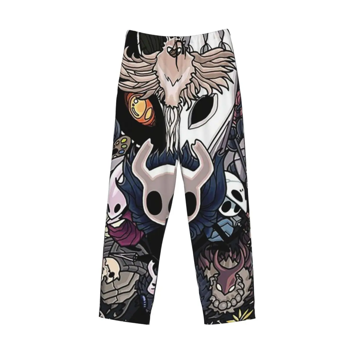 

Изготовленные на заказ пижамные штаны Hollow Knight, мужская одежда для сна, штаны для сна с карманами