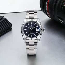 Octopus Kraken 36mm Men's Automatic Mechanical Watch PT5000 Luminous Bwg-9 Sapphire Stainless Steel Waterproof 10Bar reloj hombr