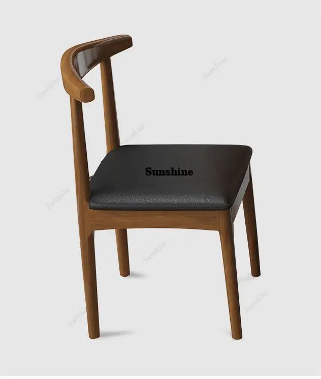 Solid Wood Office ChairLeisure ChairBackrest Conference ChairBook ChairDining Table ChairHome Dining ChairBench