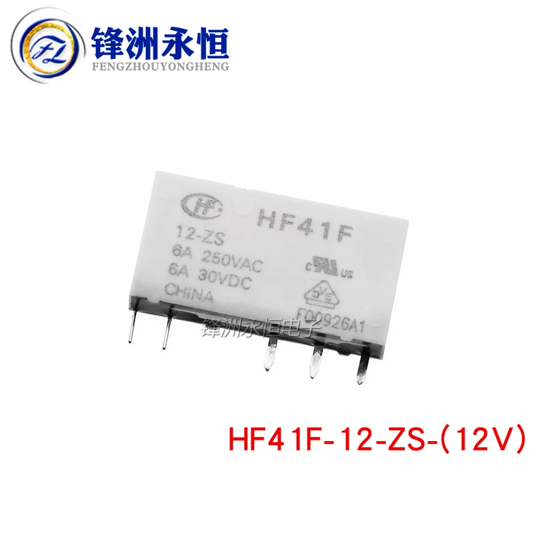 5 قطعة 41F-1Z-C2-1 HF41F -5 12 24 -ZS 6A سليم التتابع جبل على مقبس المسمار مع LED وحماية الدائرة 5 فولت 12 فولت 24 فولت رقاقة التتابع