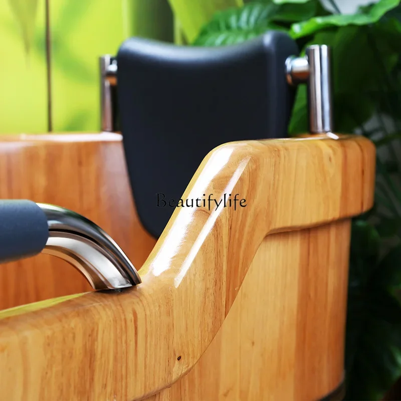 1**Oak adult bath with faucet bath wooden barrel, wooden bathtub custom