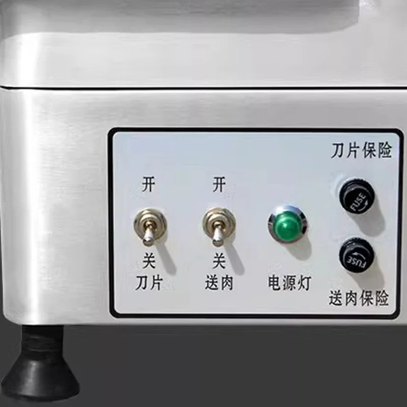 Commercial Electric Mutton Slicer Frozen Meat Roll Cutting Machine Beef Vanilla Mutton Roll Cutting Machine