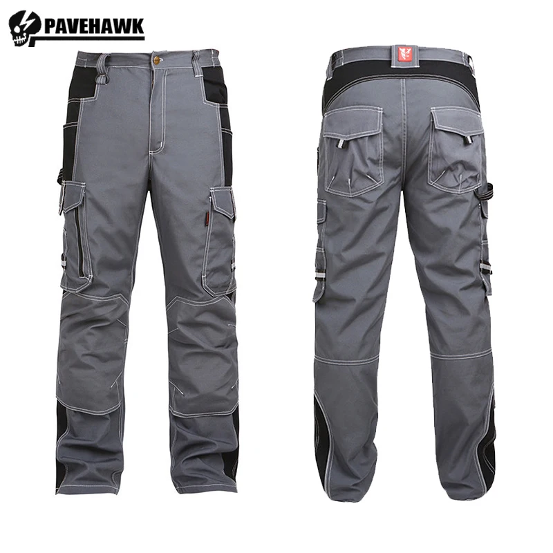 

Multi Pocket Work Pants Men Wear-resistant Cargo Pants Man Multi Pocket Trouser Safari Style Outdoor Waterproof SWAT Combat Pant