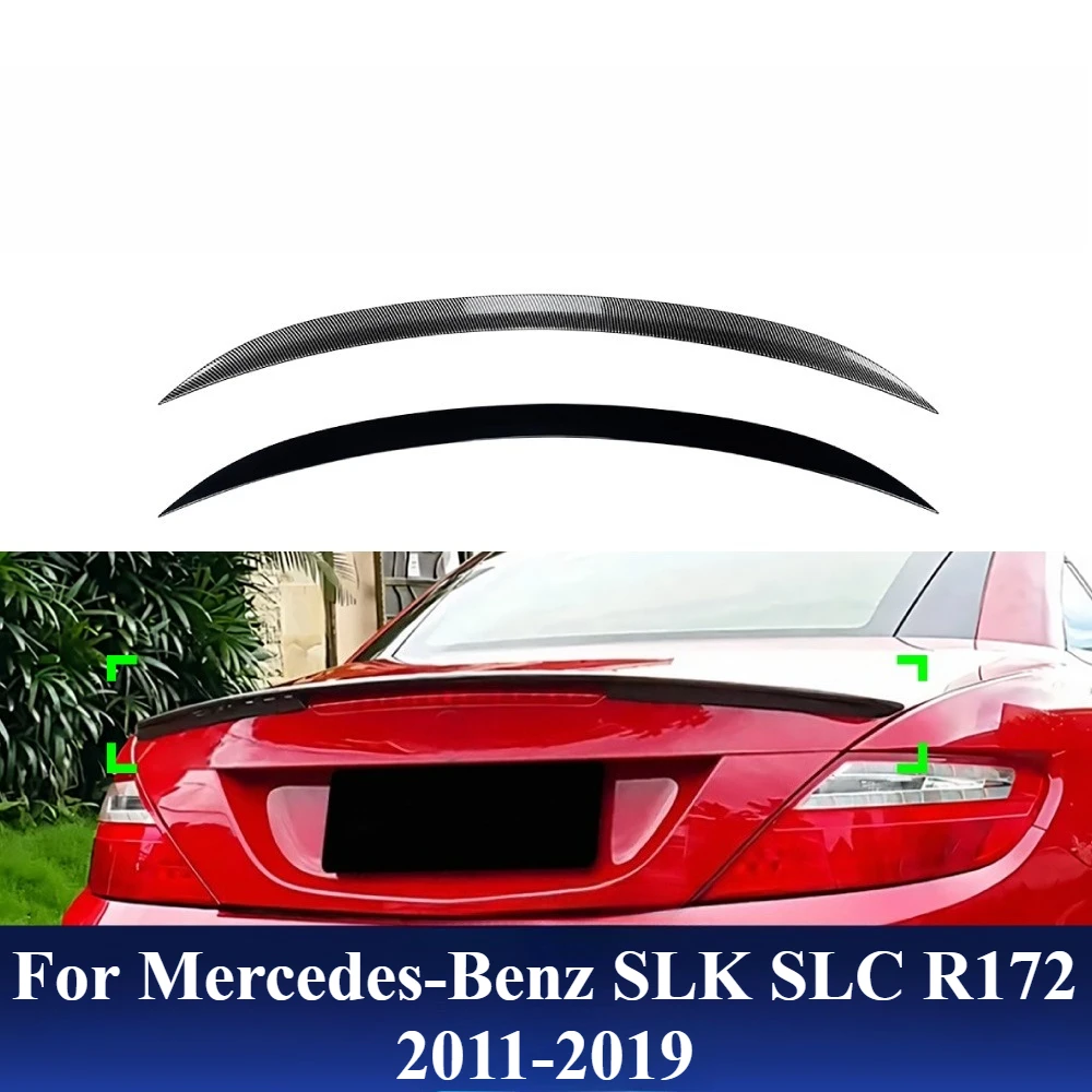 

For Mercedes-Benz SLK SLC R172 2011-2019 AMG Style Rear Spoiler Wing Ducktail Trunk Lip Car Exterior Modification Accessories