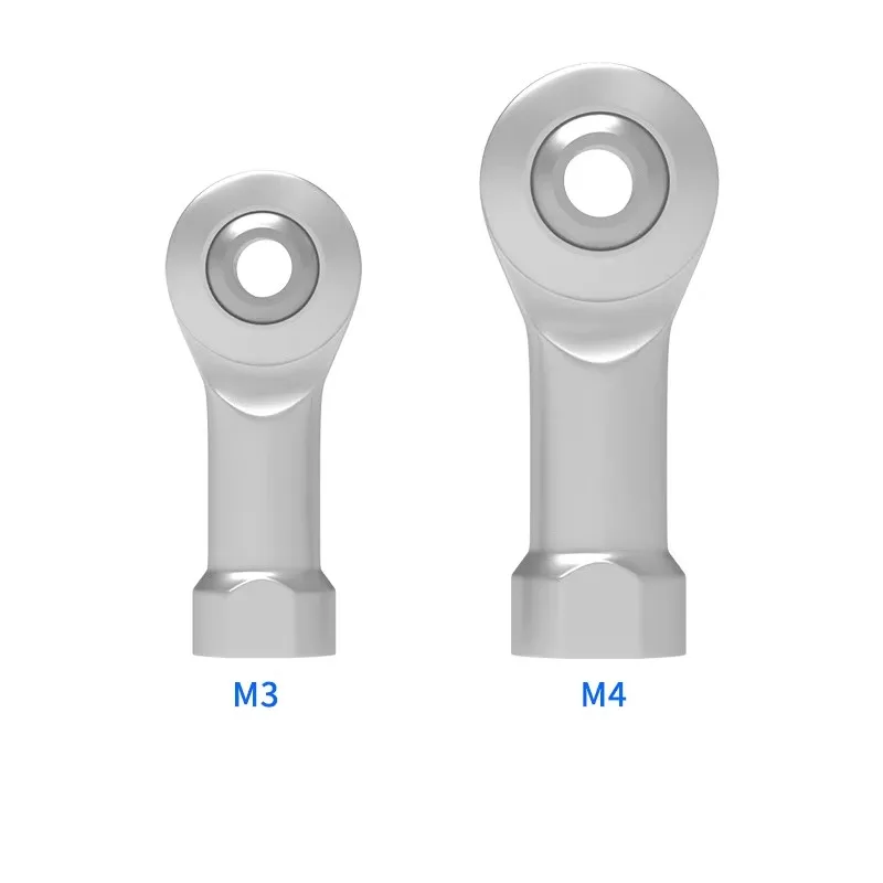 M3 M4 Fisheye Ball Bearings 3D Printer Parts Rod Ends Joint Thread Female Ball Bearing SI4T/K SI3T/K Fish Eye Part 3D Printer