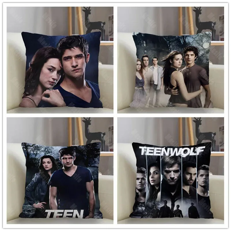 Musife Custom Teen Wolf Pillowcase Sofa Decorative Cushion Cover Pillowcase Home Decor Decoration Pillowcase Drop Shipping