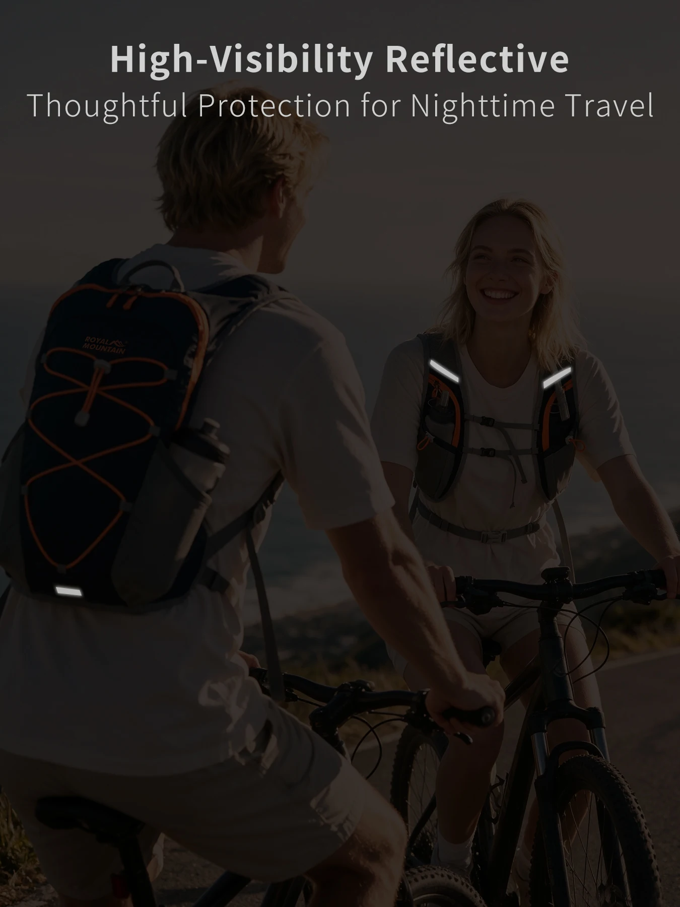15-Liter-Hydrationsrucksack für Reiten, Wandern und tägliche Outdoor-Aktivitäten mit Unisex-Design, mehreren Taschen und separatem Wasserblasenfach. – Detail 8