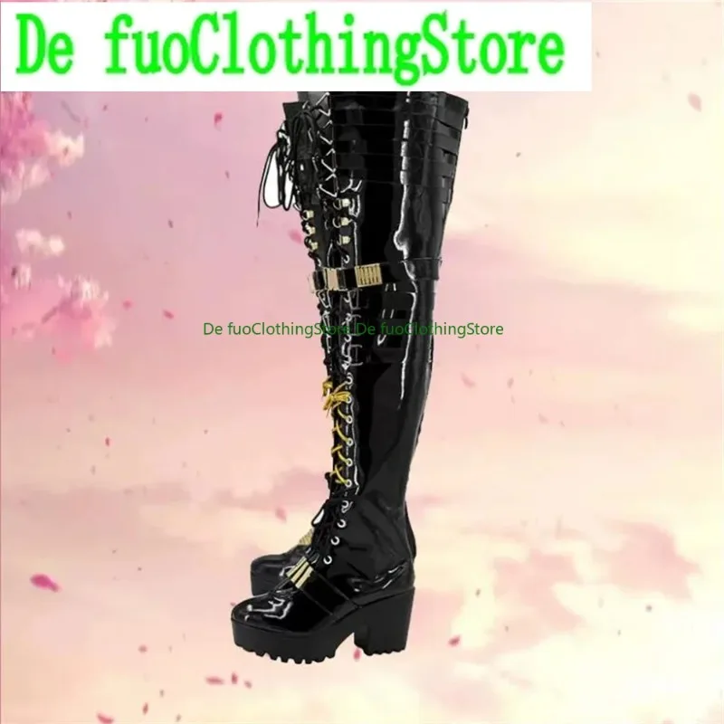 Defuo Fairy Knight Lancelot Tristan Fate/Grand FGO Cosplay Schuhe Stiefel Spiel Anime Party Halloween Weihnachten Schuhe