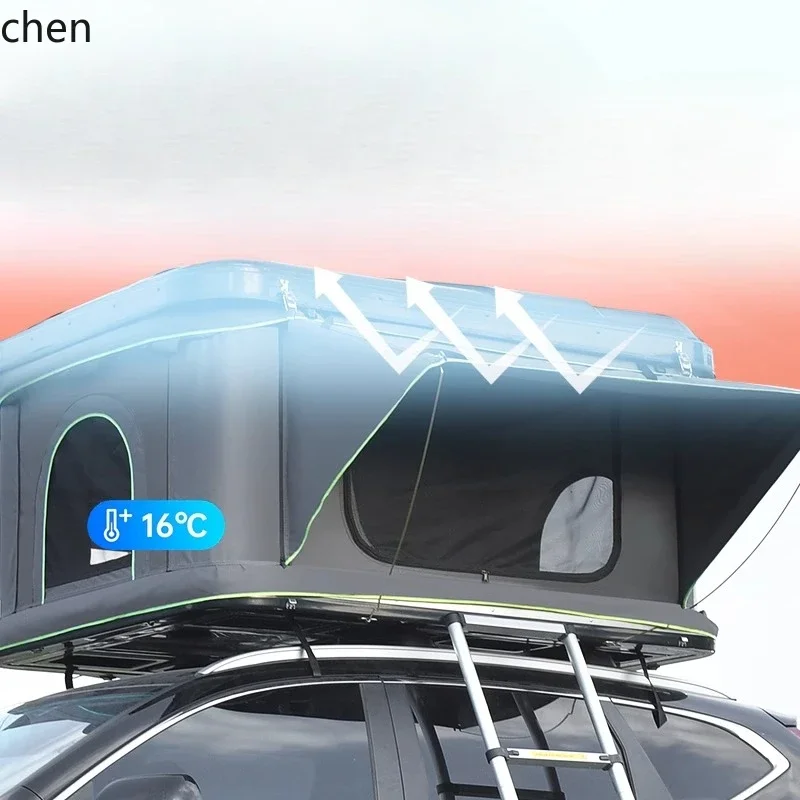 Rainproof Roof Tent Fully Automatic Folding Sedan Car Load Off-road Self-driving Tour Outdoor CampingL28