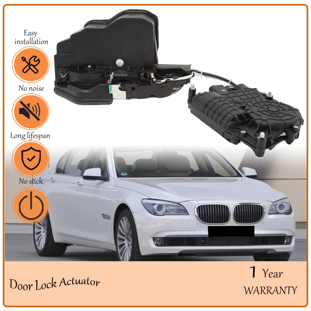 Front Right Driver Side RHD Door Lock Actuator 51217185690,51215A36E18,51217154518 For Right-Hand Drive 5 Series 7 Series