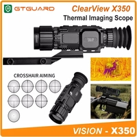 GTGUARD ClearView X350 Night Vision Goggles Thermal Imaging Scope Monocular 384*288 Resolution Infrared Thermal Camera Telescope