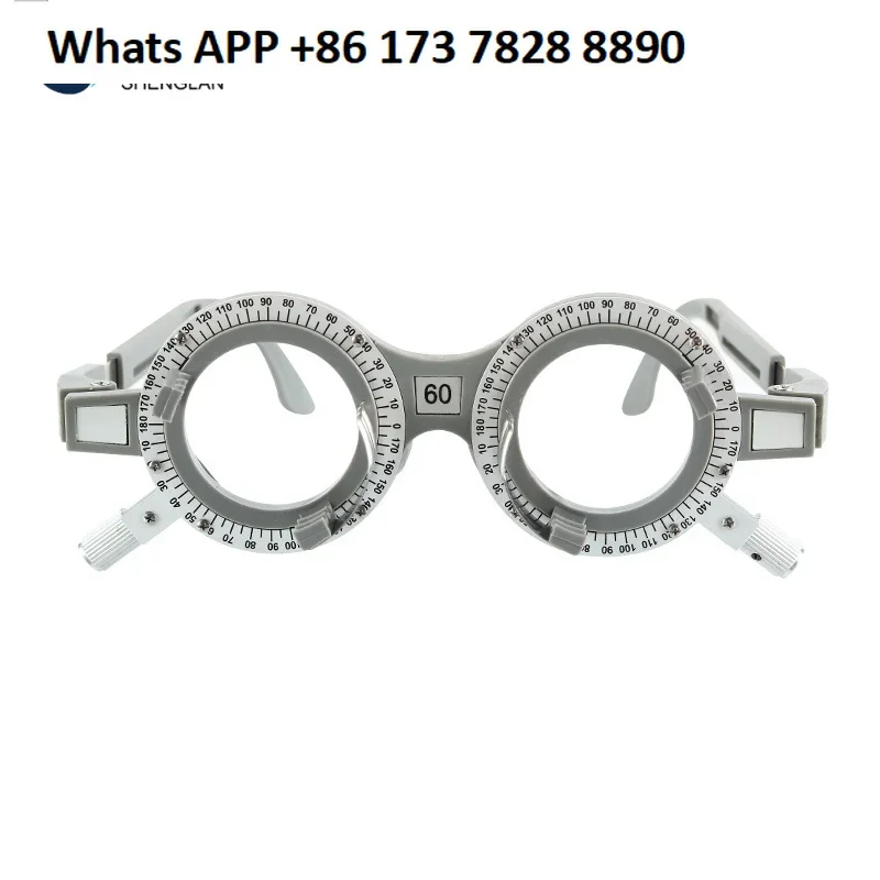 Optometrie-Rahmen zum Anprobieren, fester Pupillenabstand, temperaturverstellbarer, ultraleichter Rahmen