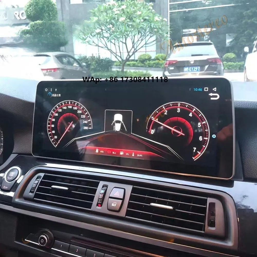 

12.3 Inch Android 14 64G 4G Car DVD for 5 Series F10 F11 2010-2016 CIC NBT Car Navigation Multimedia Radio Tape Recorder
