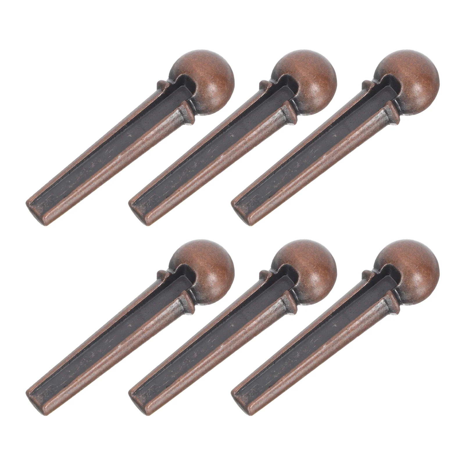 

6 Pcs Guitar String Nails Guitars Acoustic Pins Musical Instrument Stainless Steel