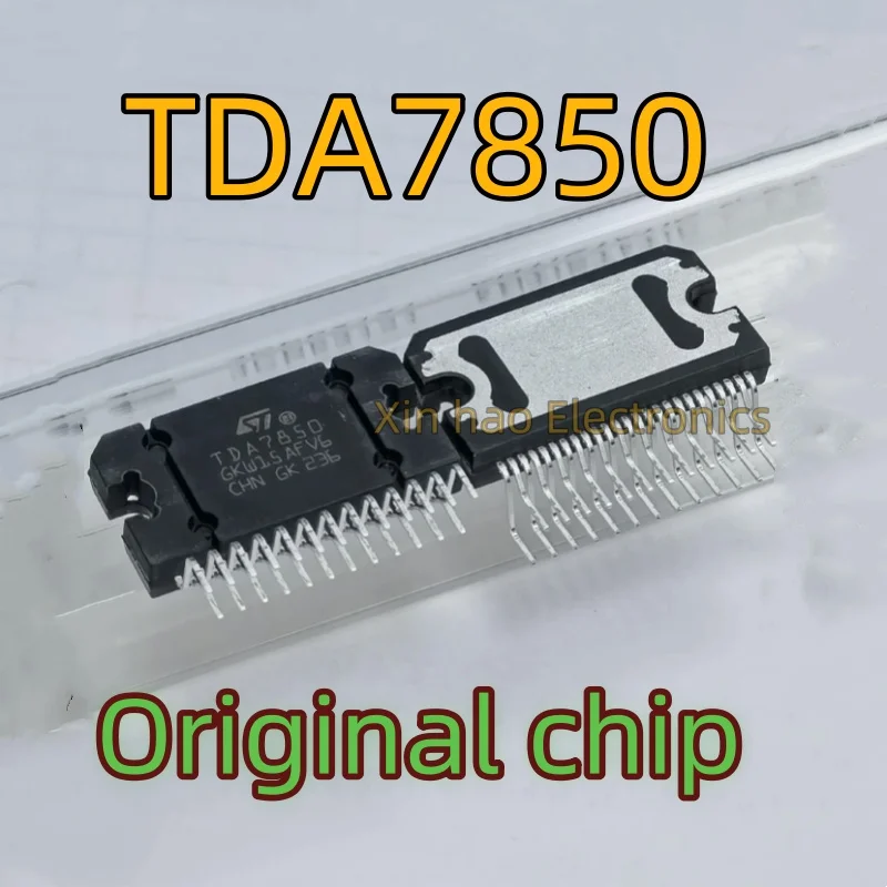 1PCS New original TDA7850 TDA7850A TDA7850H ZIP  4 x 50 W MOSFET quad bridge power amplifier plus HSD - Car Amplifier Chip